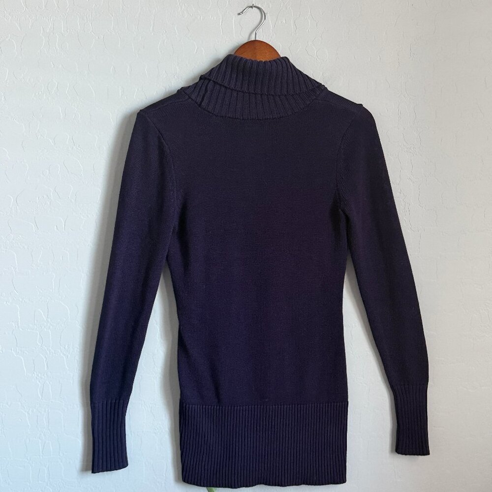 Venus Purple Sweater Tunic - Picture 7 of 7
